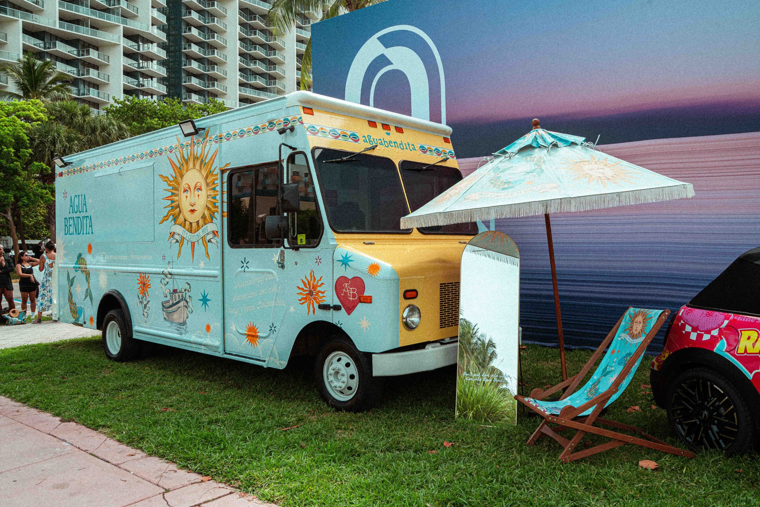 AGUA BENDITA MIAMI - AGUA BENDITA MIAMI SWIM WEEK - AGUA BENDITA FOOD TRUCK
