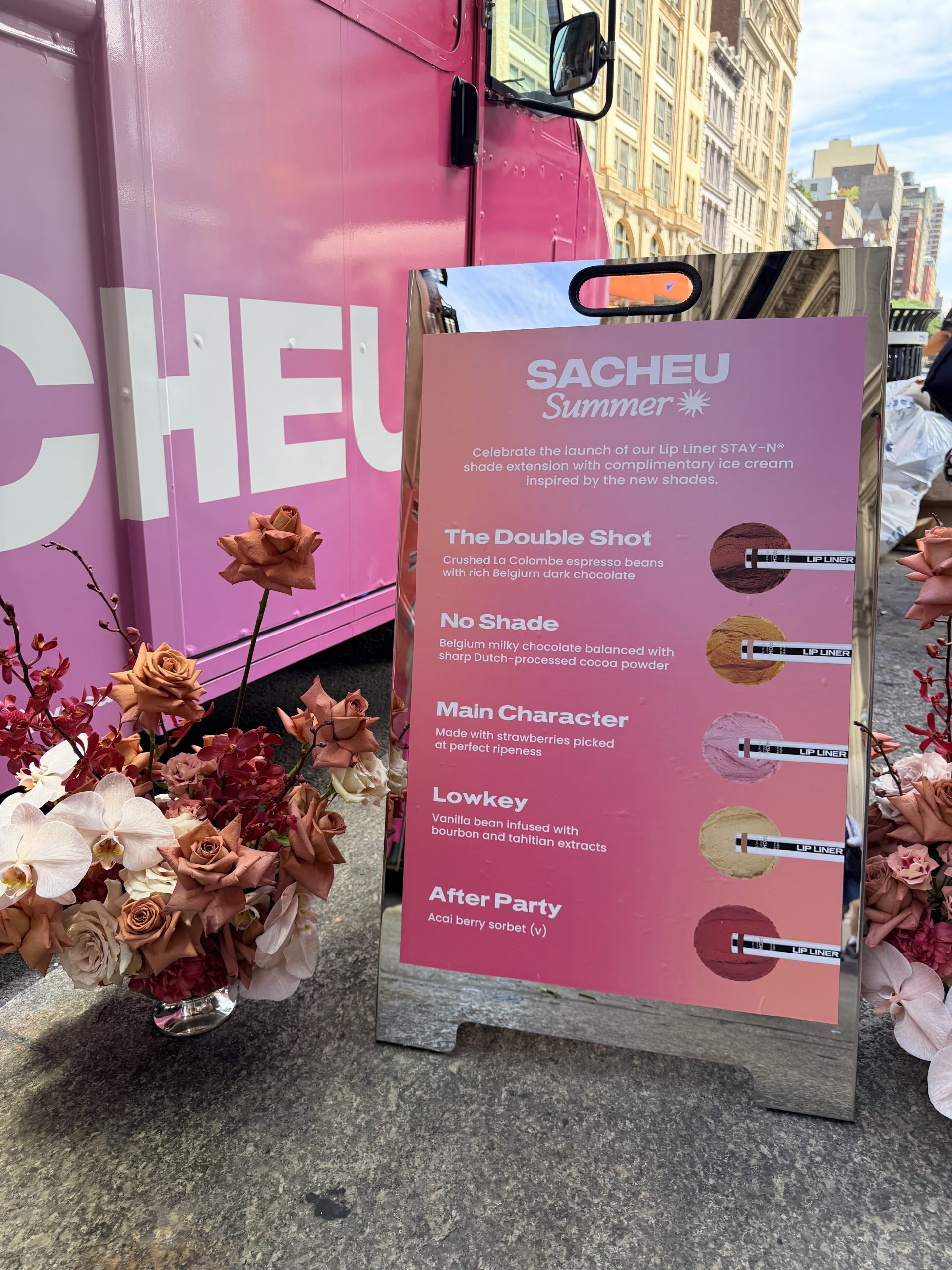 SACHEU BEAUTY - BEAUTY TRUCK - NYC POP UP