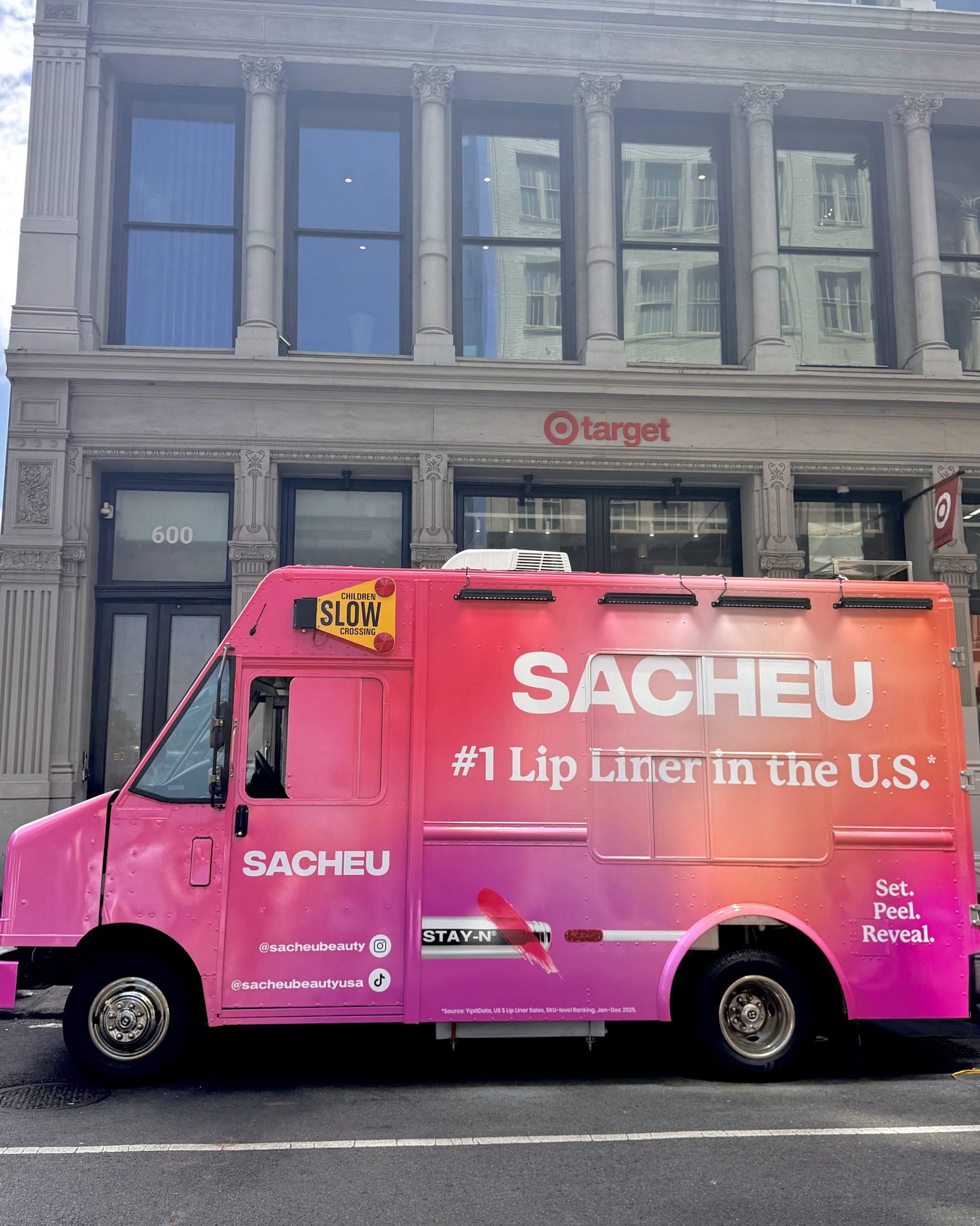 SACHEU BEAUTY - BEAUTY TRUCK - NYC POP UP