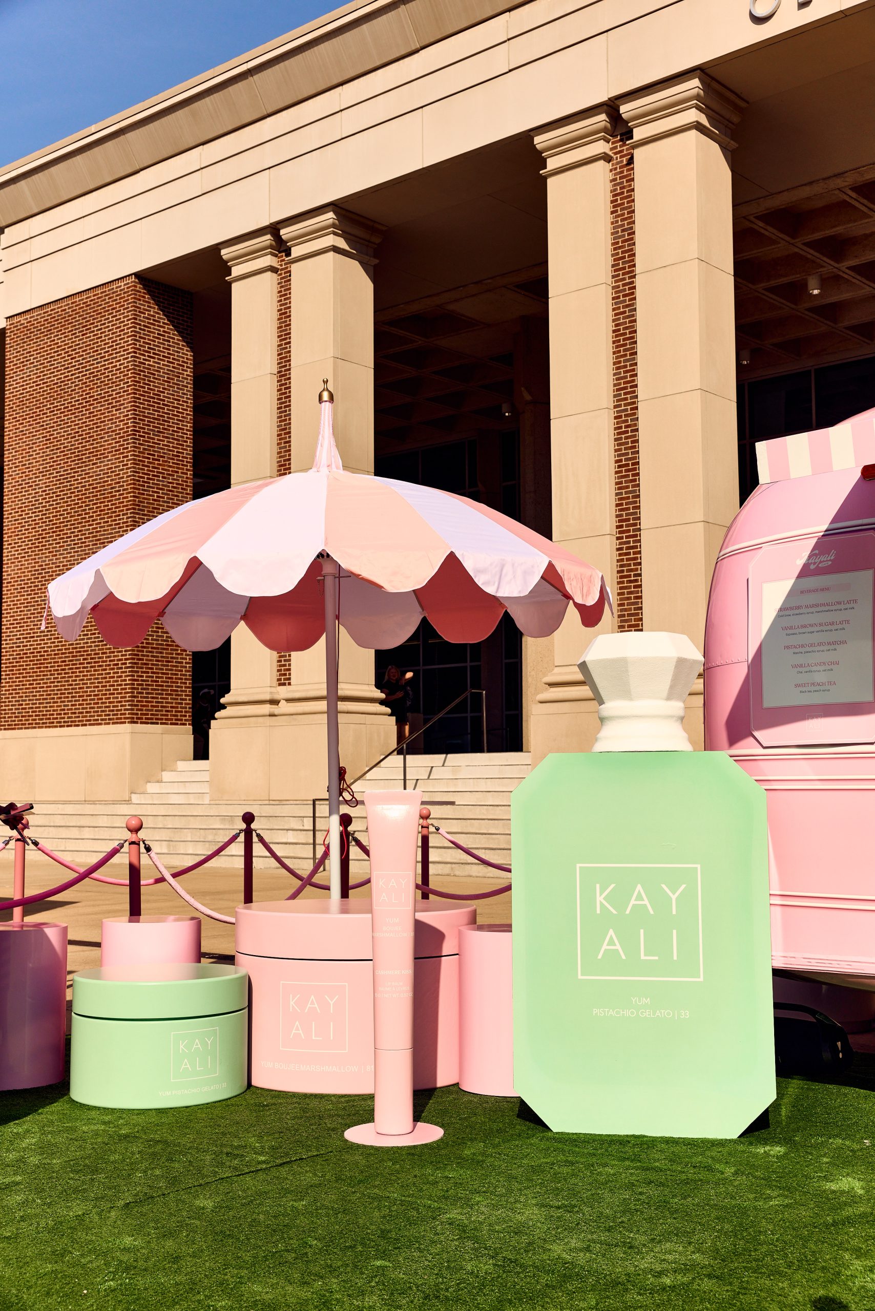 KAYALI POP-UP EVENT - KAYALI TRUCK TOUR - BRANDED AIRSTREAM BAMBI