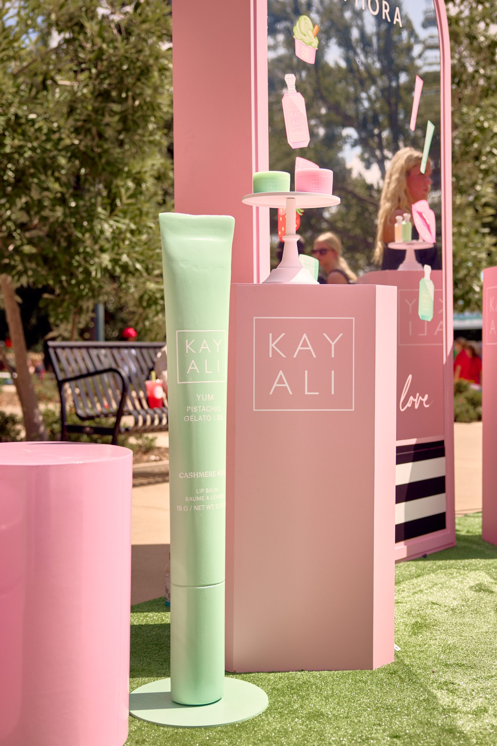 KAYALI POP-UP EVENT - KAYALI TRUCK TOUR - BRANDED AIRSTREAM BAMBI